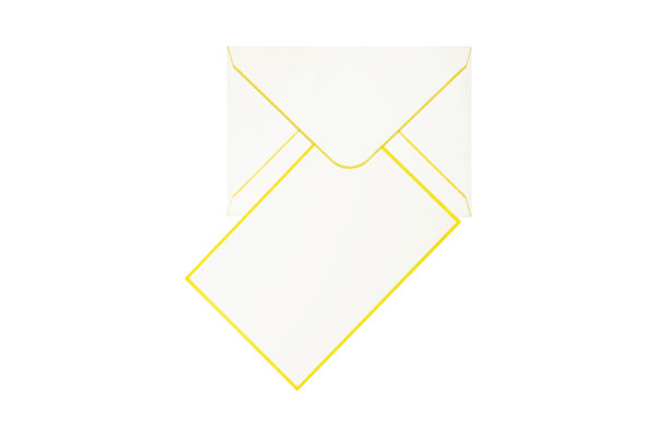 Funky Colours Cards & Envelopes - Yellow