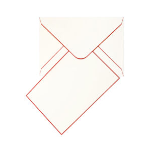 Funky Colours Cards & Envelopes - Red