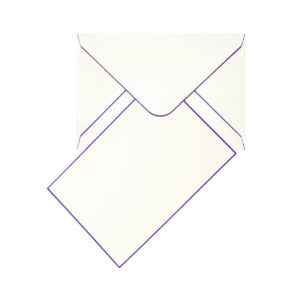 Funky Colours Cards & Envelopes - Purple
