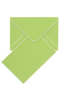 Lime Green Cool Dudes Card & Envelope