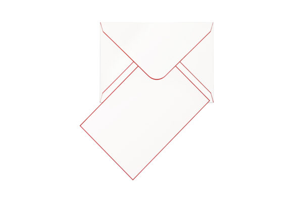 Funky Colours Cards & Envelopes - Cherry Red